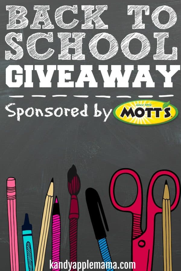 Back to School Giveaway