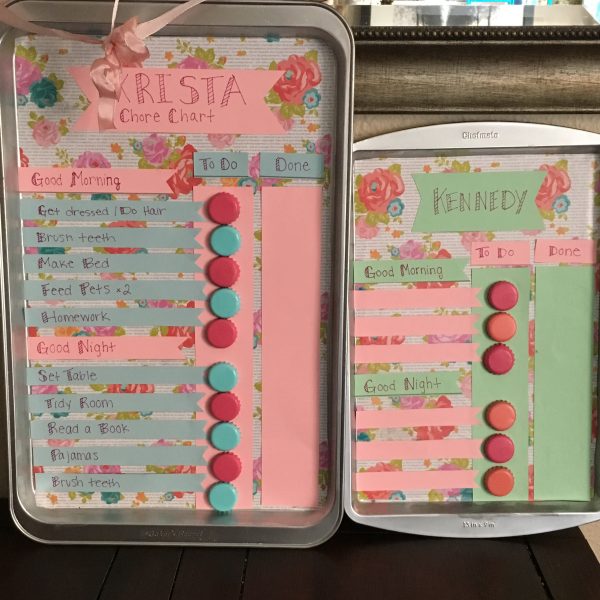 DIY Magnetic Chore Chart + Free Printable – Stepmomming.com: resources ...