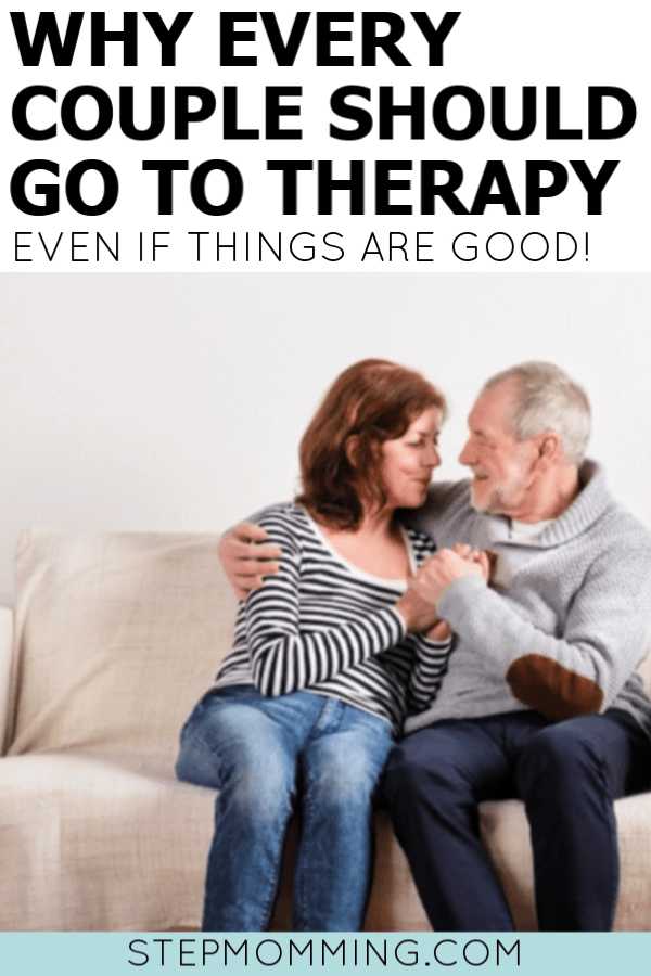 Why every couple should go to therapy - even if things are good! Marriage counseling is not what you think. It strengthens your marriage and arms you with the tools you need for a successful relationship and lifetime of happiness and love! #marriageadvice #marriagetips #love