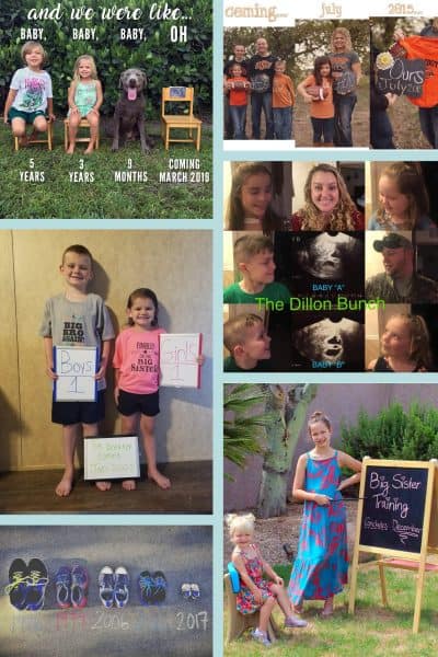 17 Clever Pregnancy Announcements with Siblings!