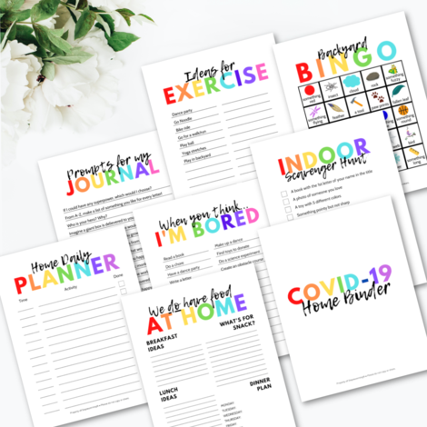 COVID-19 Home Binder – Stepmomming Coaching and Support